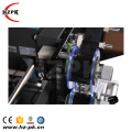 Lock-and-follow color ribbon printing machine